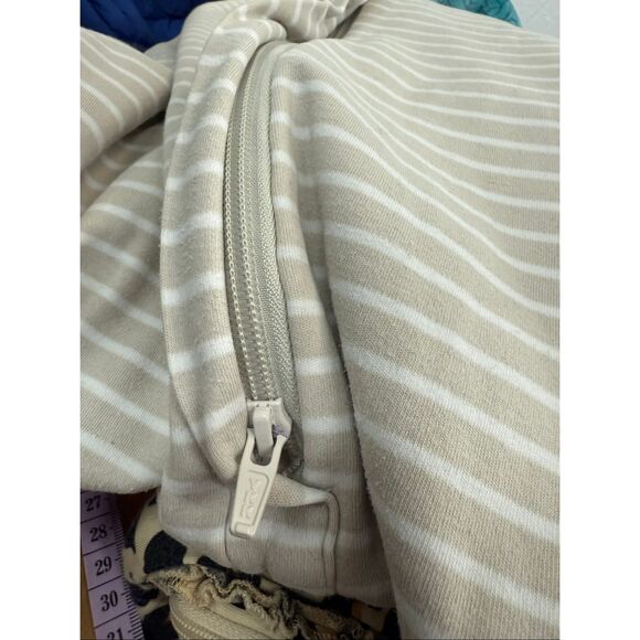 Woolino 4 Season® Baby Sleep Bag with Feet, Merino Wool & Organic Cotton, Birch - Picture 10 of 12